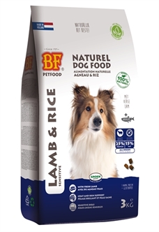 BF Petfood Lam en Rijst 3kg