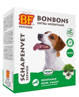 BF Petfood Schapenvet Mini bonbons Zeewier 80 stuks