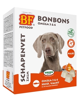 BF Petfood Schapenvet bonbons maxi zalm 40 stuks
