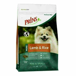 Prins procare mini lam & rijst 3kg