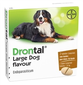 Bayer Drontal Ontworming Hond Large 2 Tabletten-0