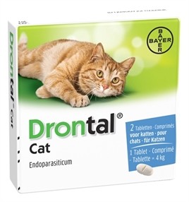Bayer Drontal Ontworming Kat 2 Tabletten-0