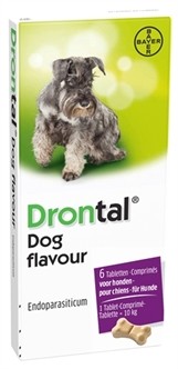 Bayer Drontal Ontworming Hond 6 Tabletten-0