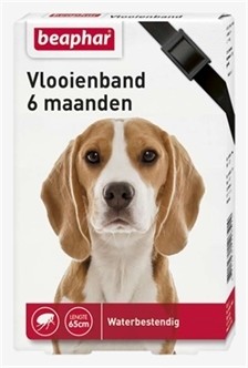 Beaphar Vlooienband zwart 6 maanden-0