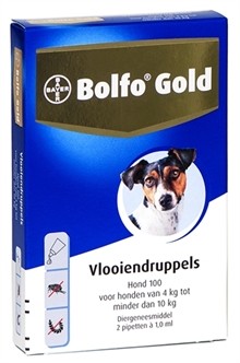 Bolfo Gold Vlooiendruppels 100 2 pipetten-0