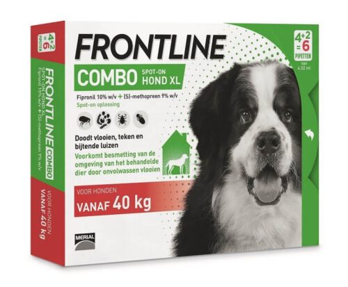 FRONTLINE COMBO voor de HOND ( XL - zwaarder dan 40kg - 3 pipetten)-0