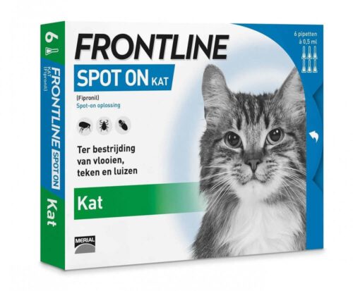 FRONTLINE SPOT ON voor de KAT (4 pipetten)-0