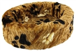 Hondenmand - kattenmand bontmand poot bruin 46 cm-0