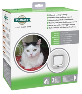 Kattenluik Petsafe 300 handmatig wit