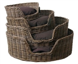 Rieten Hondenmand Basket 100CM -0