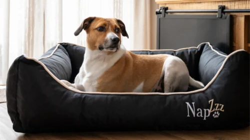 Hondenmand Napzzz Divan Oxford Zwart