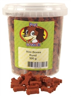 Petsnack Mini Botjes Rund 500 gram-0