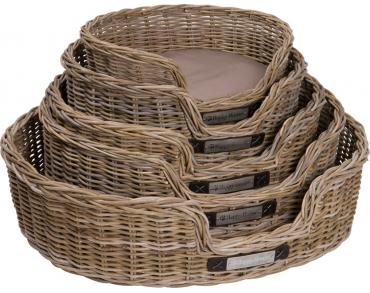 Hondenmand Happy House Natural met Kussen L-0
