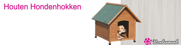 Houten hondenhokken