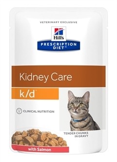 Hill's Prescription Diet Feline K/D Zalm 85 gram-0