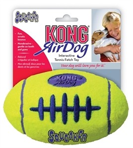 KONG Air Squeaker Rugbybal Large-0