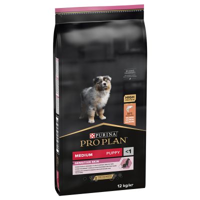 Pro Plan Puppy Medium Sensitive Skin 12kg