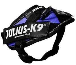 Julius K9 Power Harnas / Tuig Blauw Baby 1 30-37cm-0