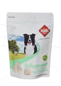 Rodi Exclusive Schapenvet Bonbons Knoflook 200gr-0