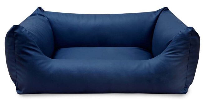 Hondenmand King Deluxe Marineblauw-0