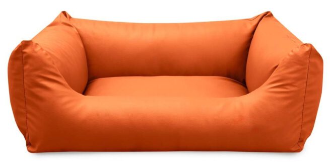 Hondenmand King Deluxe Oranje-0