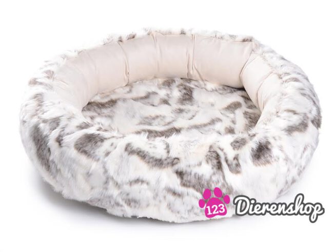 Hondenmand Eskimo Dream Fur Bruin / Crème 60 cm-0
