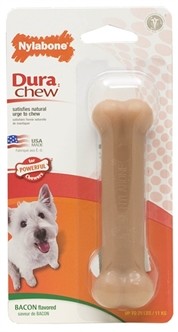 Nylabone Durable Chew Bacon tot 10 kg-0