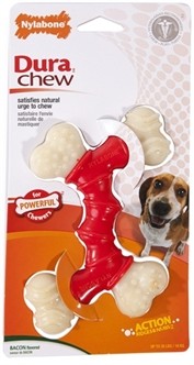 Nylabone Durable Chew Double Bend tot 15 kg-0