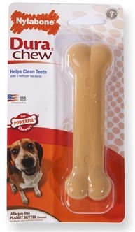 Nylabone Durable Chew Pindakaas tot 16 kg-0