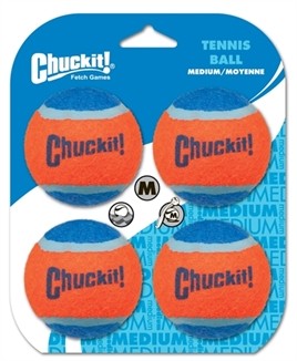 Chuckit Kick Tennisballen 4 stuks 6 cm-0