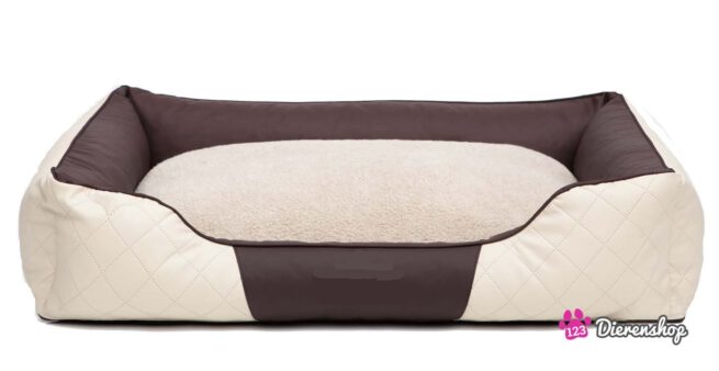 Hondenmand Indira Prestige Crème Bruin 115 cm-0