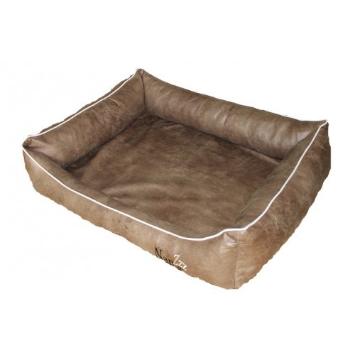 Hondenmand Napzzz Leatherlook Divan Bruin 120 cm-0