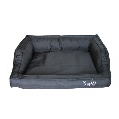 Hondenmand Napzzz Loungebed Oxford Zwart 60 cm-0