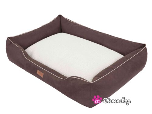 Hondenmand Indira Suedine Deluxe Bruin 95 cm-0