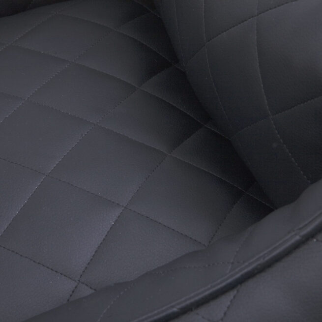 Hondenmand Eco Leather Zwart - Afbeelding 3
