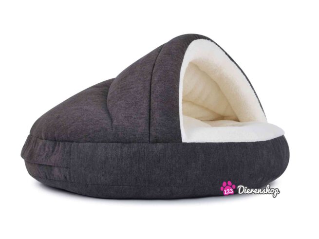 Hondenmand Snuggle Cave Deluxe Grijs-18055