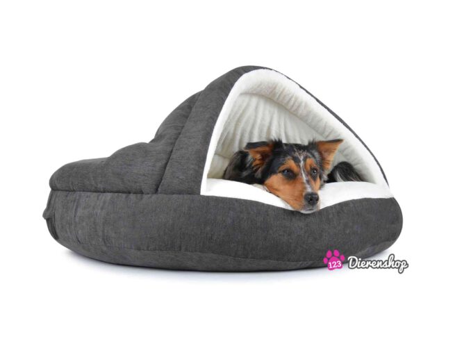 Hondenmand Snuggle Cave Deluxe Grijs-18054