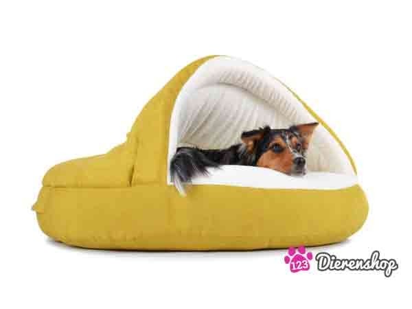 Hondenmand Snuggle Cave Deluxe Kiwi-0