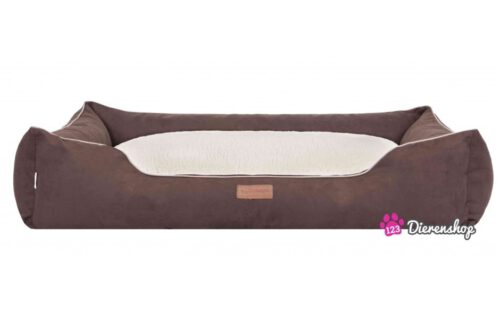 Hondenmand Indira Suedine Deluxe Bruin 65 cm-0