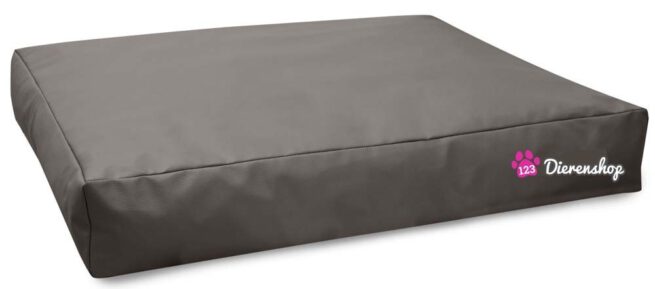 Hondenkussen Big Boy Taupe Kunstleer-0