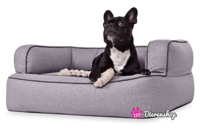 Hondenmand Lounge Deluxe Grijs-0