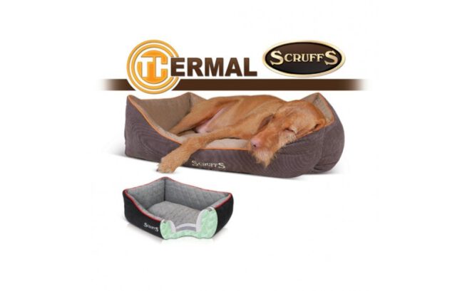 Hondenmand Scruffs Thermal Box bed Zwart-19056