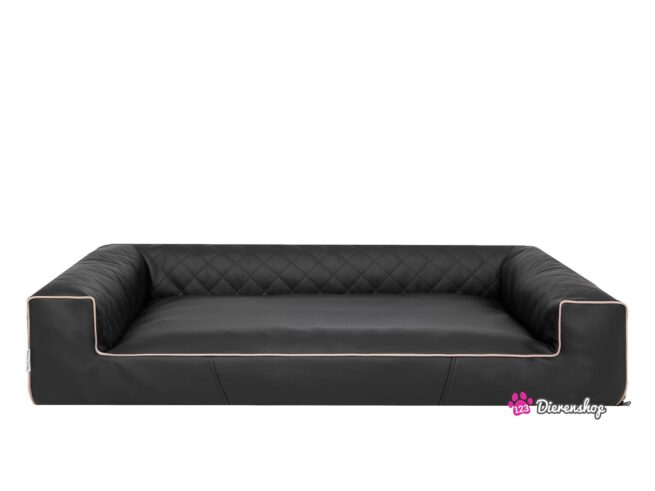 Hondenmand Lounge Bed Indira Zwart 120 cm-0