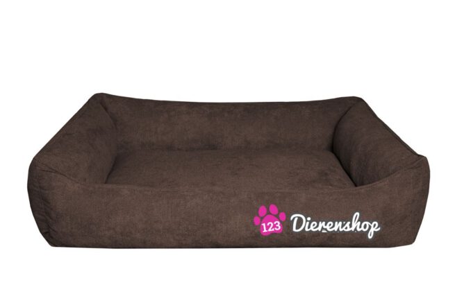 Hondenmand Supersoft Donkerbruin 100 cm-0