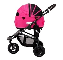 Airbuggy Hondenbuggy Dome2 Small Roze-0