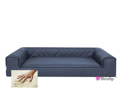 Orthopedische hondenmand Lounge Bed Indira Antraciet 100 cm-0