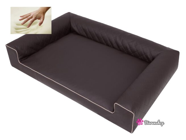 Orthopedische hondenmand Lounge Bed Indira Bruin 100 cm-19684