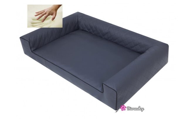 Orthopedische hondenmand Lounge Bed Indira Antraciet 120cm-19905