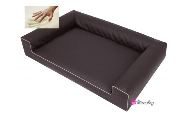 Orthopedische hondenmand Lounge Bed Indira Bruin 120 cm-19901