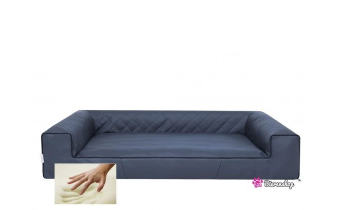 Orthopedische hondenmand Lounge Bed Indira Antraciet 80 cm-0